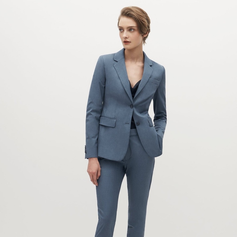 New with tags Women's Light Blue Suit Jacket size 0